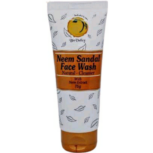 Neem Sandal face wash ( biovalley) - Bhargava Phytolabs- The Homoeopathy Store