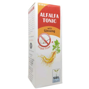 Alfalfa Tonic with Ginseng Sugar Free SBL 180 ml - The Homoeopathy Store