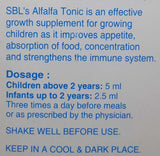 Alfalfa Tonic Paediatrics SBL 180 ml - The Homoeopathy Store