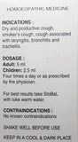 Stobal Cough syrup Sugar Free SBL 180 ml - The Homoeopathy Store
