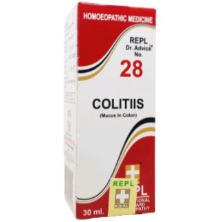 REPL Dr.Advice No. 28 COLITIIS - REPL- The Homoeopathy Store