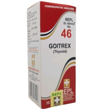 REPL Dr.Advice No. 46 GOITREX - REPL- The Homoeopathy Store