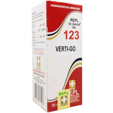 REPL Dr.Advice No. 123 VERTI-GO - REPL- The Homoeopathy Store