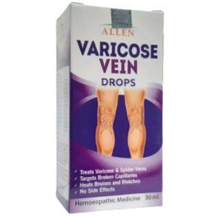 Varicose Veins Drops Allen - Allen- The Homoeopathy Store