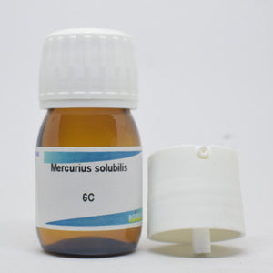 Mercurius Solubilis 6CH 20 ml Boiron - The Homoeopathy Store