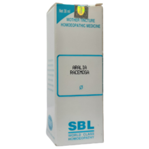 SBL Aralia Racemosa Q 30 ml - SBL- The Homoeopathy Store