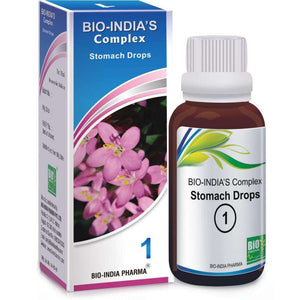 Bio-India's Complex Stomach Drops - The Homoeopathy Store