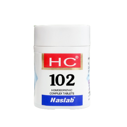 HSL HC 102 tabs - HSL Haslab- The Homoeopathy Store