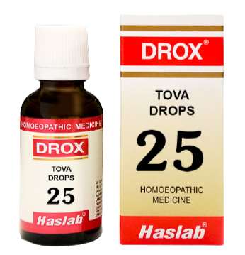 DROX 25 TOVA DROPS HSL - HSL Haslab- The Homoeopathy Store