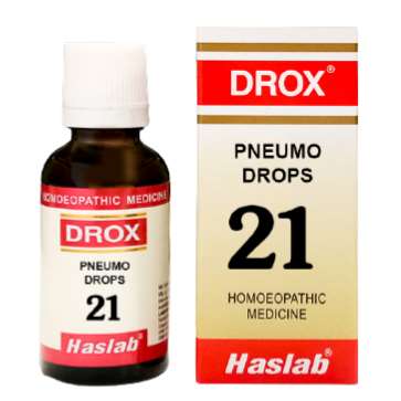 DROX 21 PNEUMO DROPS HSL - HSL Haslab- The Homoeopathy Store