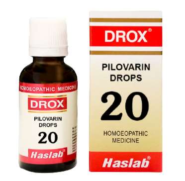 DROX 20 PILOVARIN Drops HSL - HSL Haslab- The Homoeopathy Store