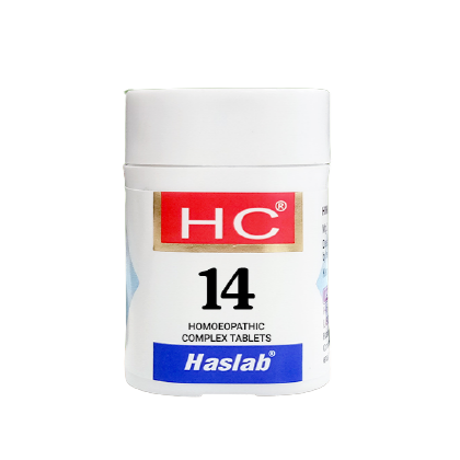 HC 14 Eupatorium Complex Tabs HSL - HSL Haslab- The Homoeopathy Store