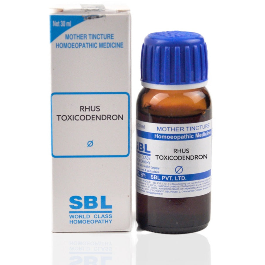 SBL Rhus toxicodendron Q 30 ml - SBL- The Homoeopathy Store