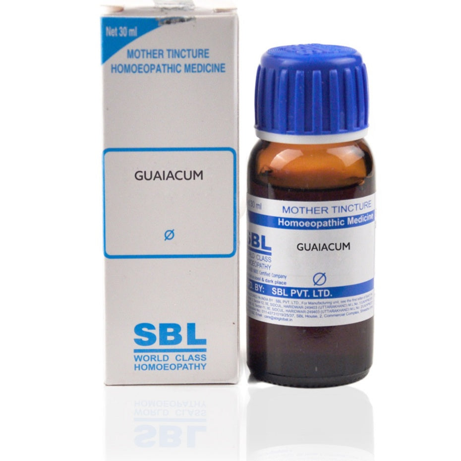 SBL Guaicum officinalis Q 30 ml - SBL- The Homoeopathy Store