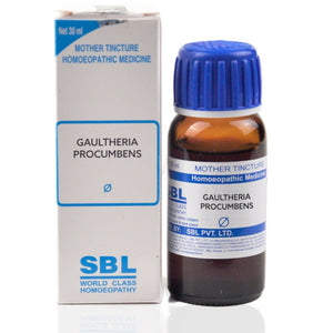 SBl Gaultheria procumbens Q 30 ml - The Homoeopathy Store