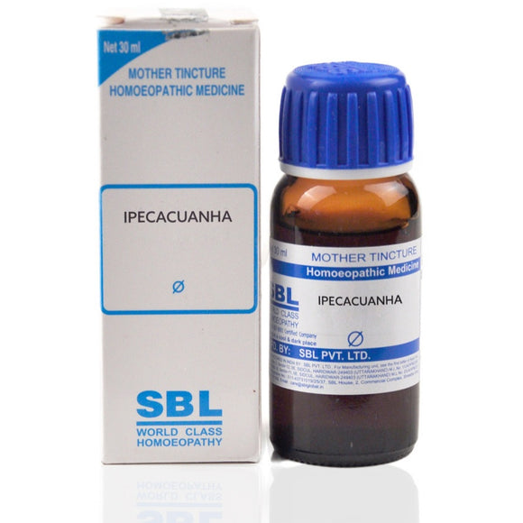 SBL Ipecacuanha Q 30 ml - The Homoeopathy Store