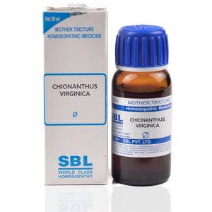 SBL Chionanthus virginica Q 30 ml - The Homoeopathy Store