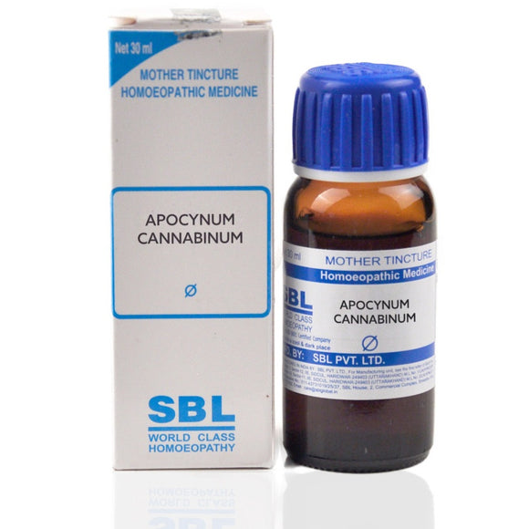 SBL Apocynum Cannabinum Q 30 ml - The Homoeopathy Store
