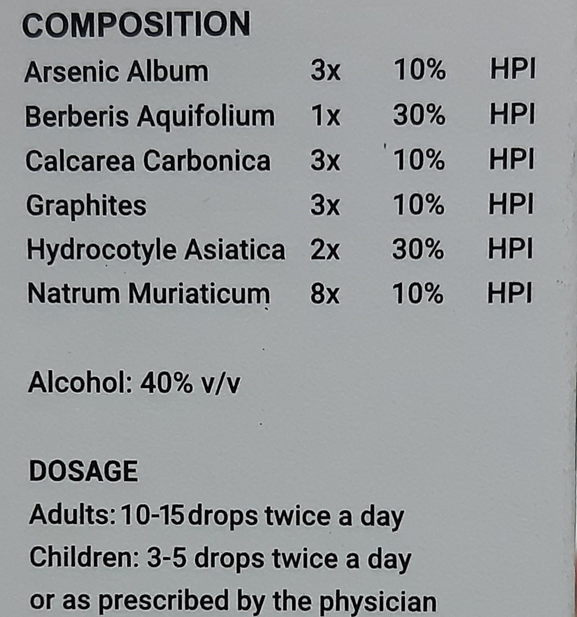 HSL Psorilief Drops - HSL Haslab- The Homoeopathy Store