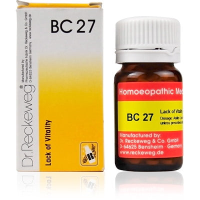 Bio Combination 27 Dr. Reckeweg - Dr. Reckeweg- The Homoeopathy Store