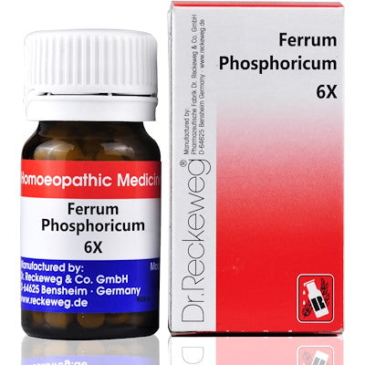 Ferrum phos 6X Dr.Reckeweg - Dr. Reckeweg- The Homoeopathy Store