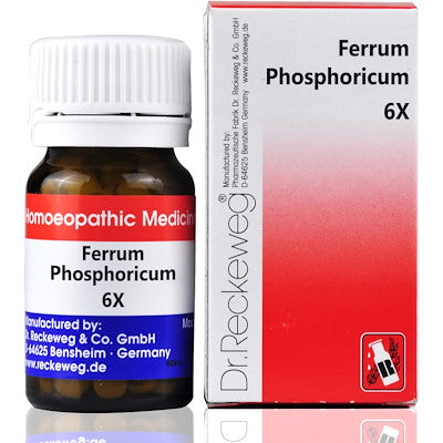 Ferrum phos 6X Dr.Reckeweg - The Homoeopathy Store