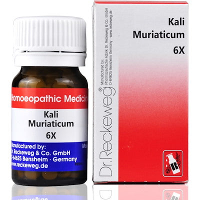 Kali Mur 6X Dr.Reckeweg - Dr. Reckeweg- The Homoeopathy Store