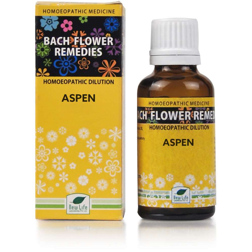 Bach Flower Aspen - New Life- The Homoeopathy Store