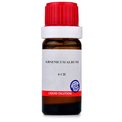 Arsenic album 6CH 10 ml - Bjain- The Homoeopathy Store