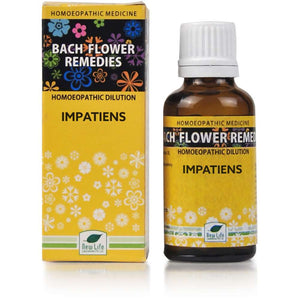 Bach Flower Impatiens - The Homoeopathy Store