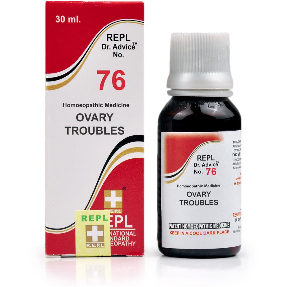 REPL Dr.Advice No. 76 Ovary Trobless - REPL- The Homoeopathy Store