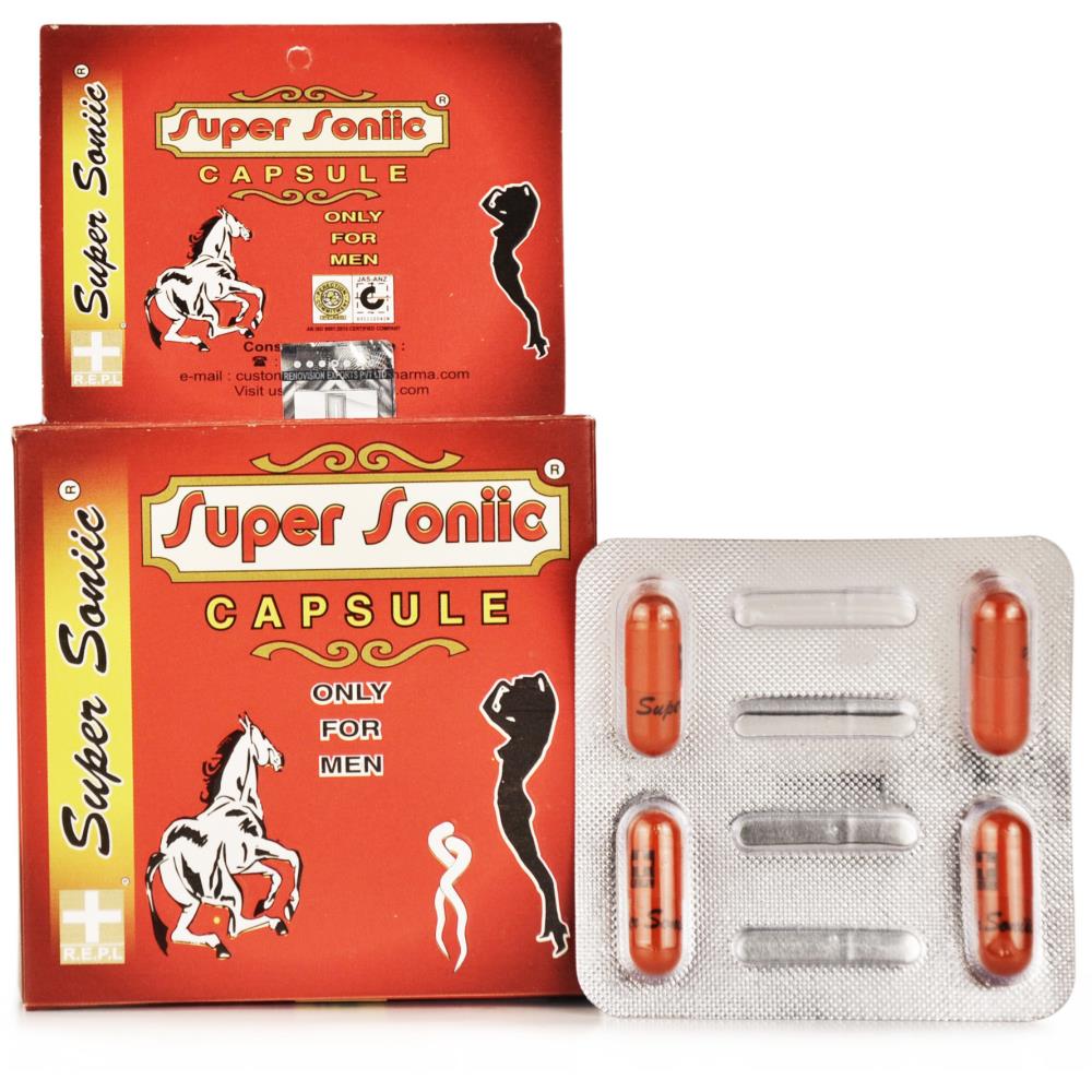 REPL Super Soniic Capsule (4caps) - REPL- The Homoeopathy Store