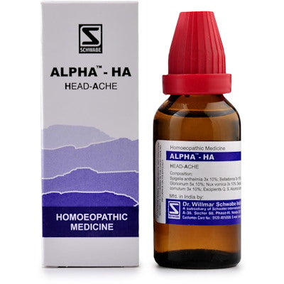 Alpha HA Drops 30 ml - Dr. Willmar Schwabe India- The Homoeopathy Store