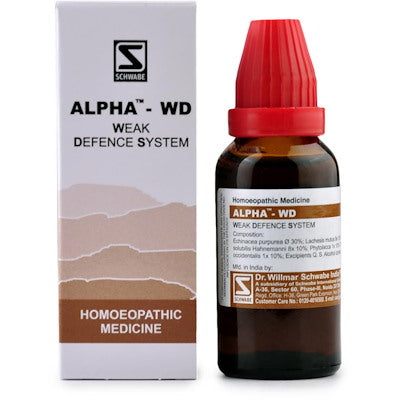 Alpha WD - Dr. Willmar Schwabe India- The Homoeopathy Store