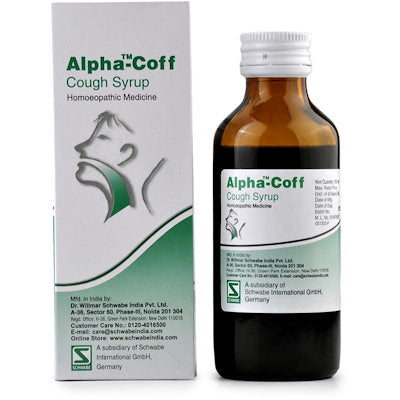 Alpha coff - Dr. Willmar Schwabe India- The Homoeopathy Store