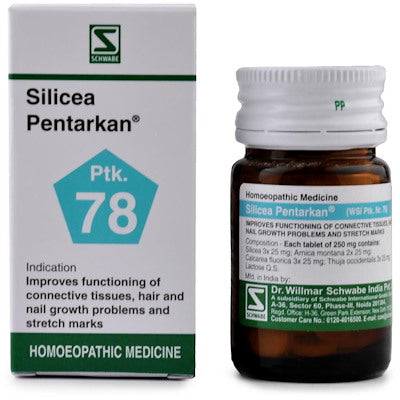 Silicea Pentarkan (Ptk-78) - Dr. Willmar Schwabe India- The Homoeopathy Store