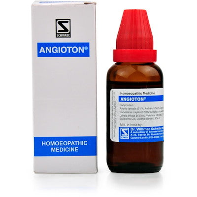 Angiotone - Dr. Willmar Schwabe India- The Homoeopathy Store