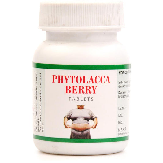 Phytolacca Berry Tablets Bakson - The Homoeopathy Store