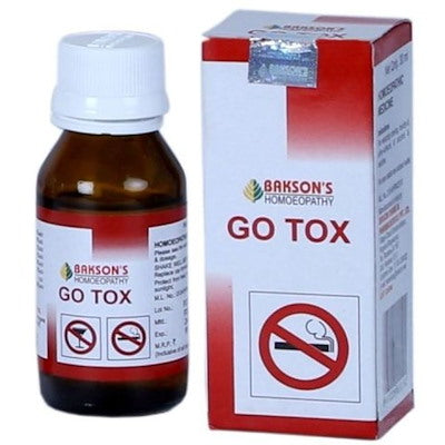 Go Tox drops - Bakson- The Homoeopathy Store