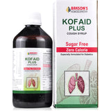 Kof Aid Plus Syrup (Sugar Free) Bakson - The Homoeopathy Store