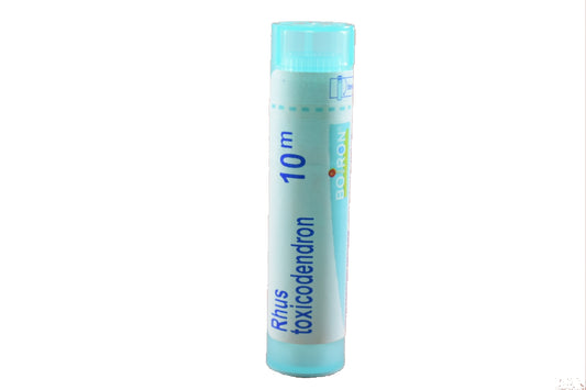 Rhus toxicodendron 10M Boiron Multi Dose Tube - Boiron- The Homoeopathy Store