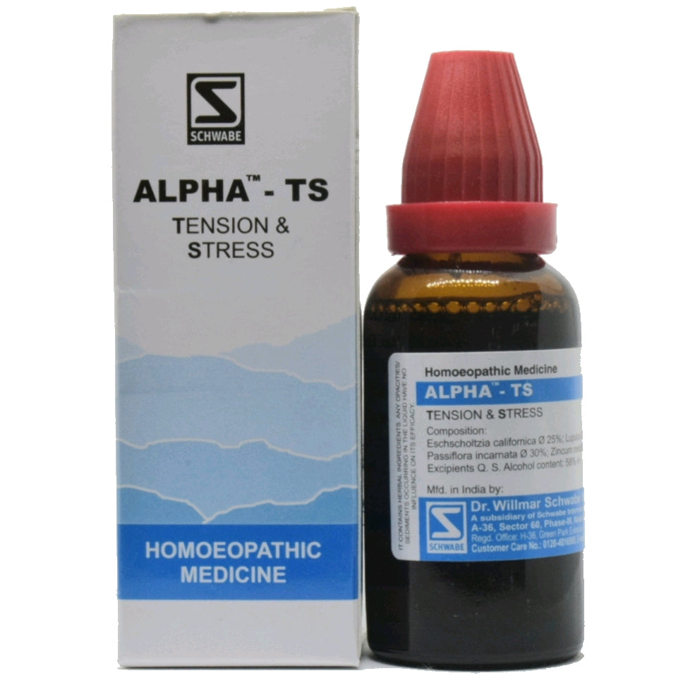 Alpha TS Schwabe - Dr. Willmar Schwabe India- The Homoeopathy Store