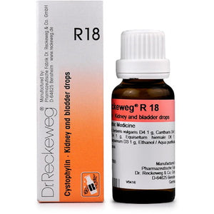 Dr. Reckeweg R 18 Cystophylin - The Homoeopathy Store