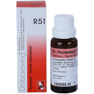 Dr. Reckeweg R 51 - Dr. Reckeweg- The Homoeopathy Store