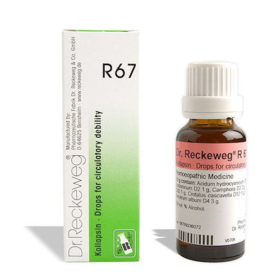 Dr. Reckeweg R 67 - Dr. Reckeweg- The Homoeopathy Store