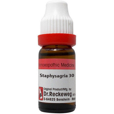 Staphysagria 30Ch 11 ml Dr. Reckeweg - Dr. Reckeweg- The Homoeopathy Store