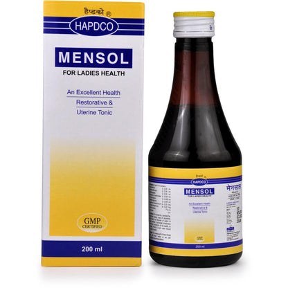 MENSOL SYRUP HAPDCO - HAPDCO- The Homoeopathy Store