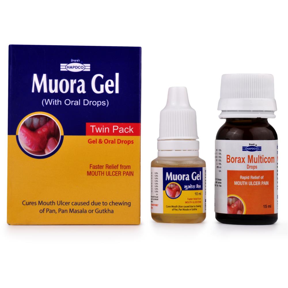 Muora Gel Twin Pack HAPDCO - HAPDCO- The Homoeopathy Store