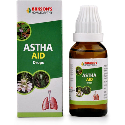 Astha Aid Drops Bakson - The Homoeopathy Store