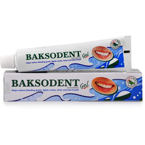 Baksodent Toothpaste Gel Bakson - The Homoeopathy Store